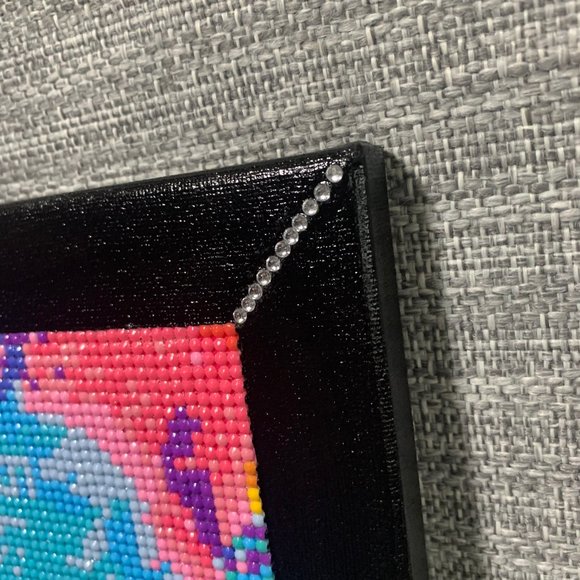 #846- Sunset Diamond Art On 12x12" Canvas - Picture 6 of 10